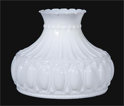 10" Glossy Opal White (Crystal Rose Style) Lamp Shade 10" Glossy Opal White (Crystal Rose Style) Lamp Shade