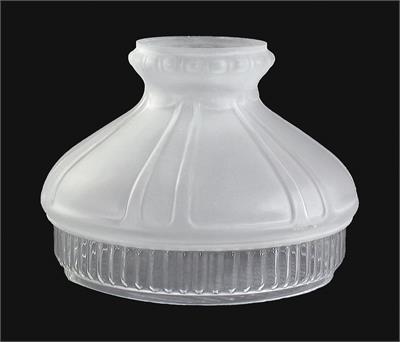 10" Etched and Clear Reproduction Glass Lamp Shade #06570 Aladdin Lamps Model 12 Style Lamp Shade
