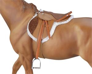 Breyer Horses Traditional Size Devon English Huntseat Saddle #2464 Breyer Horses Traditional Size Devon English Huntseat Saddle #2464