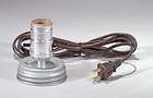 Convert Mason Canning Jars to Electric Lamp BP Lamp 30298 Adapter Zinc