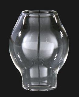 3/4" x 1 5/8" Clear Glass Lamp Chimney for Cresolene Burners #57907