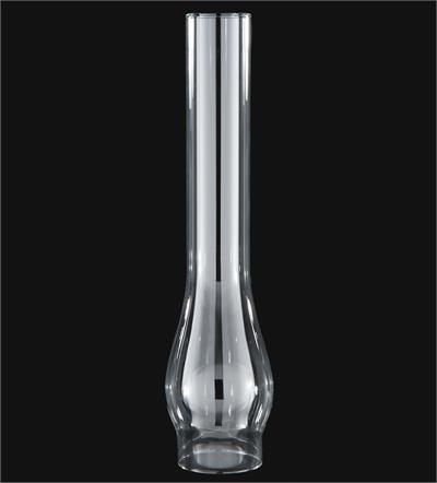 2 5/8" x 14" Clear Glass Lamp Chimney for Rayo and Central Draft Burners #5 chimney or shade for antique old style coal, oil, or kerosene table lamps