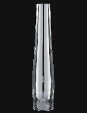 2 5/8" x 13" Clear Glass Chimney for Rayo & Central Draft Lamps #57962