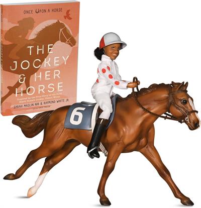 The Jockey and Her Horse is a fictional novel inspired by the amazing true story of Cheryl White, who was only seventeen years old when she became the first Black female jockey in America.