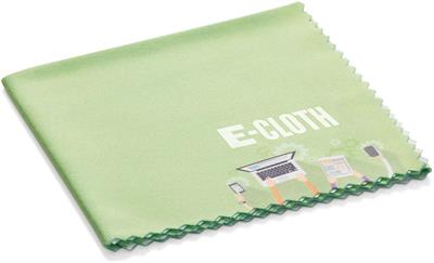 The super-soft e-cloth Personal Electronics Cleaning Cloth removes grease, grime and fingermarks and over 99% of bacteria from touchscreens - with a wipe. No chemical cleaners needed. From Phones to tablets to GPS systems.