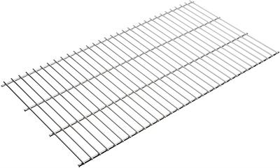 This strong grate is perfect for campers and canoeists who want the benefits of a sturdy camp grill without the added weight of the legs. Heavy steel bars are chrome plated for durability. A classic design that has been tested again and again.