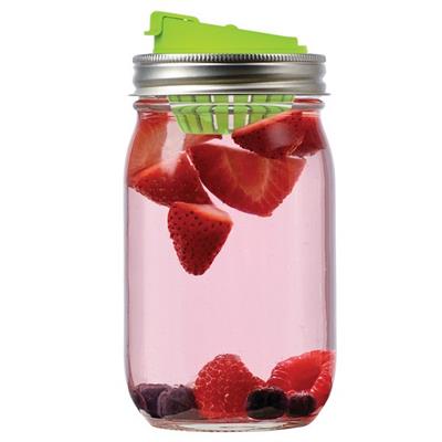 JarWare Mason Jar Fruit Infuser Adapter #82622 JarWare Mason Jar Fruit Infuser Adapter #82622
