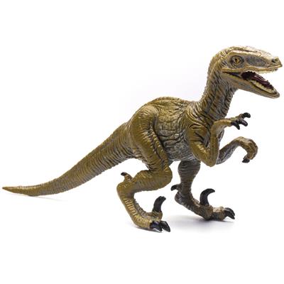 CollectA Velociraptor Dinosaur Toy Figure #88034 This beautifully sculpted, collectible figure from our Prehistoric Life Collection measures 3.9''L x 2.4''H. Each prehistoric figure in our collection has been approved by archeologist Anthony Beeson, a well-respected expert in paleoimagery.