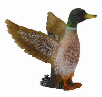 Flying or flapping wings toy duck figurine