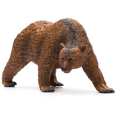 This realistic figurine measures 11.5cm x 6.5cm.Our realistic Brown Bear replicas are perfect for use in dioramas, pretend habitat scenes, or other project displays. We have enlisted the help of numerous experts from around the world to ensure that every 