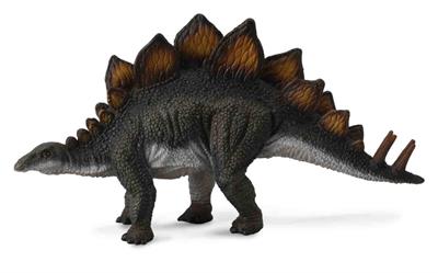 Realistic dino toy with spike on its back.