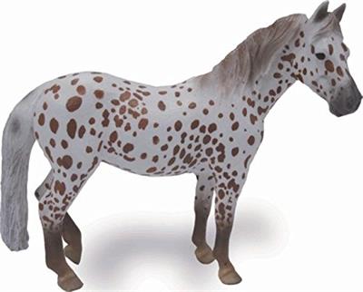Spotted leopard appaloosa model horse figure