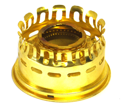 Aladdin Lamps Heel-less Gallery, Brass #N239AB