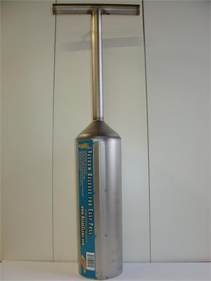 Stainless Steel Razor Clam Gun with Vacuum Release Tube Easy Dig Clam Hawg