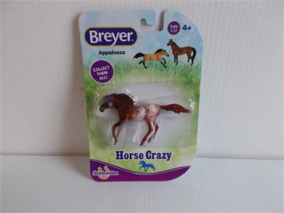Breyer Horses Stablemates Horse Crazy Bay Appaloosa #97244 Native Americans selectively bred spotted Appaloosa horses for their color and versatility.