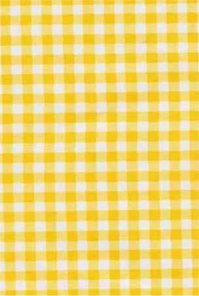 Oilcloth yardage in classic Americana gingham checks. It doesn't get more traditional than this. We stock multiple colors to match your decor. Each individual check is about 1cm in diameter.