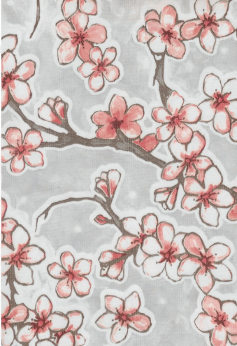 Fuji on Grey Oil Cloth, Full Bolt