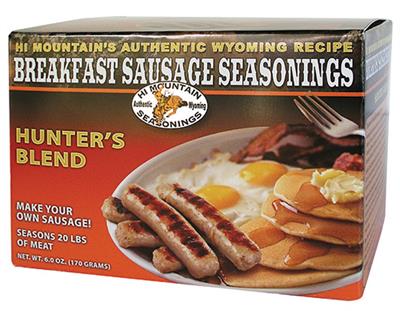 Nothing beats fresh, homemade breakfast sausage! It's fun and and easy to make. With our Sausage Seasonings you are in control. Make your sausage using 100% pork or mix pork with turkey or wild game–deer, elk, buffalo, antelope. Make patties, links or lea