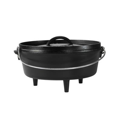 Lodge Cast Iron Camp Dutch Oven 4 Quart #L10CO3 American Made cast iron cookware - made by Lodge Cast iron