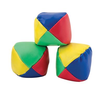 Schylling Toys Juggling Balls, Set of 3 In Retro Packaging #RJB Made in the traditional red, blue, yellow and green pattern, these bean-filled balls are the right size and weight and won't roll away if dropped