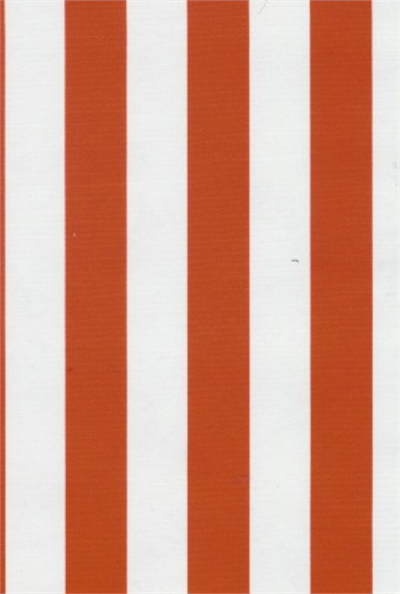 Stripes Oil Cloth in Red, Yardage Oilcloth yardage in a wide awning stripe- a summertime classic! Is it circus? Is it contemporary? Up to you! We love them all. These colorful stripes are about 1" wide.