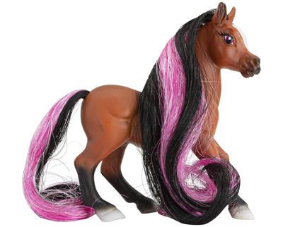 We are excited for these new additions to our Mane Beauty products. This 4" horses come with a brushable mane and tail, and are sure to give your little one lots of enjoyment. The perfect little take-along toy! Each Li’l Beauty includes a hairbrush.