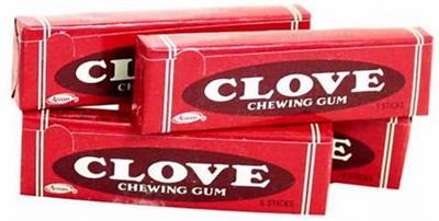 Cadbury Adams Clove Chewing Gum, 5 Sticks  Originally produced by the Thomas Adams Company in 1914, this clove flavored chewing gum has been unavailable for a few years. Stock up on your Clove chewing gum while supplies last. We also offer Beemans and Bla