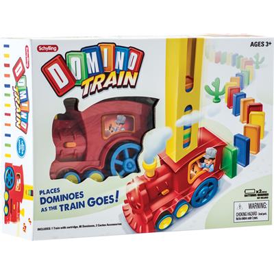 Schylling Toys Domino Train #DTR Train that lines up dominoes, so you can knock them down over and over.