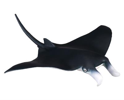 CollectA's Manta Ray figurine measures 5.91 in L x 5.91 in W x 0.98 in H. Ages 3+ | 1:18 Scale