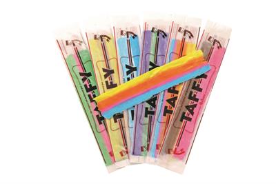 McCraw's Old Fashioned Flat Taffy - 6 Piece Sampler  Reintroduced by Hammond's Candies, McCraw's old fashioned style flat taffy has all the taste and texture you remember, with a few new flavors to enjoy.  In a small Texas kitchen and with 50 cents worth 