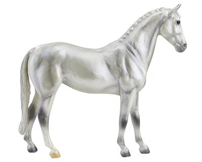 Trakehner is a light warmblood breed of horse, which can be any color, with bay, gray, chestnut and black being the most common, though the breed also includes few roan and tobiano pinto horses. Trakehners are athletic and trainable, with good endurance.