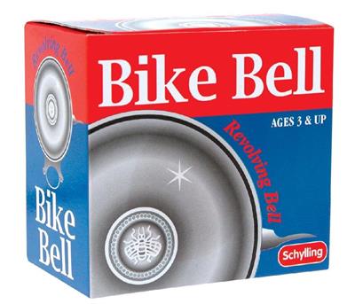 Schylling Toys Metal Bike Bell #BELL Silver Colored Bicycle Bell for Handle Bars