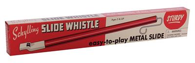 Schylling Toys Large Slide Whistle in Retro Package #LSW Classic metal musical toy