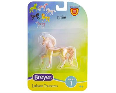 Breyer Horses Stablemates Gem Unicorn Treasures Figurine Assorted #6928 With their gemstone hues, these precious unicorns are sure to become treasured additions to your herd! There are six different styles, each one with its own beautiful gem color!