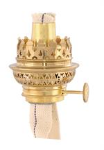 #14 Kosmos Burner. High quality, solid brass oil burner made to fit most French banquet lamps with 1 1/2