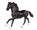 Bay  American Mustang toy horse running