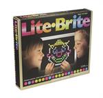 Just like the original but updated for the new generation of art lovers, Lite Brite delivers the popular & magical art of light with templates and round pegs that shine bright with light! The white screen, all round pegs and 2 art templates included will 