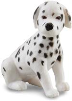 This lifelike replica of a Dalmatian puppy from CollectA has an adorable black and white spotted coat that helps kids to instantly recognize it. The realistic figure of this puppy will make a wonderful addition to any toy collection.