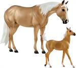 Breyer Horses Traditional Series Ebony Shines & Charlize #1872