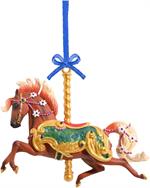 From the green of her saddle blanket to the numerous flowers that adorn her mane and tail, Fleur is a gorgeous work of art inspired by nature.