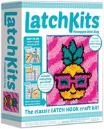 The classic latch hook craft kit is back! LatchKits are a fun and easy-to-learn craft—just loop, hook, and pull! Everything you need is included!