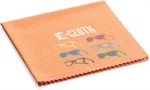  Unlike your shirttail or a scratchy paper towel, the E-Cloth Glasses Cloth helps you focus on the task at hand without distracting smudges, and removes over 99% of bacteria you'd rather not come face-to-face with 