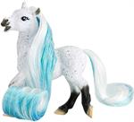 Daybreak is an Andalusian with a flowing WHITE and BLUE mane and tail and comes with her very own hairbrush! Breyer Mane Beauty Li'l Beauties introduces a whole new way to play with a Breyer horse with two things girls love - horses and hair play! 