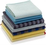 The E-Cloth Home Cleaning Set is a real commitment to chemical free cleaning at great value. All the cloths remove grease, dirt and over 99% of bacteria - with just water. These 8 specialist cloths work on a variety of surfaces