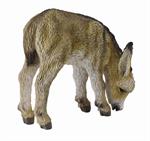 CollectA's Donkey Foal (Grazing) is realistic and lifelike in every detail, from its shaggy fur to its long ears. The donkey foal makes a wonderful addition to your child's make-believe farm or barn-yard play set. Measures 2''L x 1.8''H.