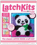 The classic craft kit is back! Latch Kits are a fun, easy-to-learn activity—just loop, hook, and pull! The color coded canvas makes starting a snap while ensuring you'll never lose your place no matter how long you put down your project.