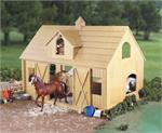 Breyer Horses Traditional Size Deluxe Wood Barn with Cupola #302