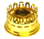 Aladdin Lamps Heel-less Gallery, Brass #N239AB