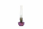 Purple Glass Non-electric kerosene mantle lamp