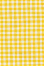 Oilcloth yardage in classic Americana gingham checks. It doesn't get more traditional than this. We stock multiple colors to match your decor. Each individual check is about 1cm in diameter.
